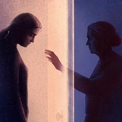 Aumento de relações familiares de baixo contato, com pedido de espaço