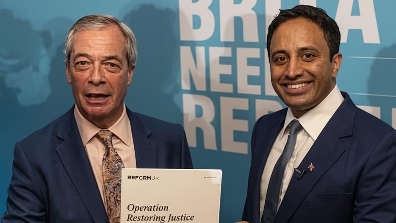 Farage pode trazer a ICE para o Reino Unido