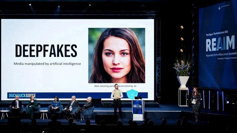 Mark Evenblij, fundador do DuckDuckGoose, explora em detalhes o que as tecnologias deepfake podem e não podem fazer. E o que você pode fazer para se proteger delas? Foto: Ministry of Foreign Affairs / Valerie Kuypers