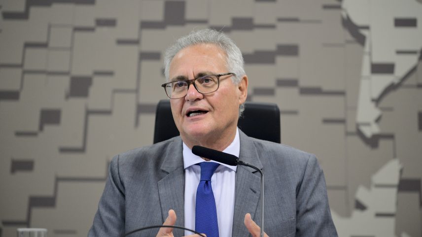 Senador Renan Calheiros (MDB-AL) — Foto: Pedro França/Agência Senado