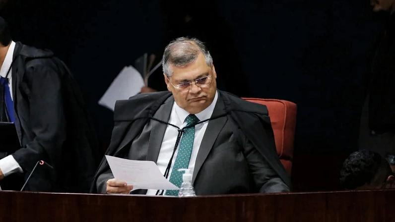 Ministro Flávio Dino durante sessão da Primeira Turma do STF. Foto: Gustavo Moreno/SCO/STF
