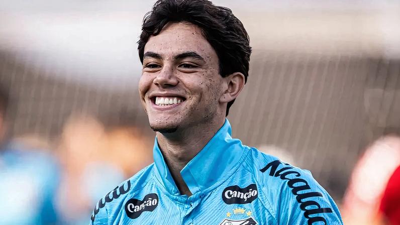 JP Chermont não jogou pelo Peixe em 2026. Foto: Raul Baretta/ Santos FC