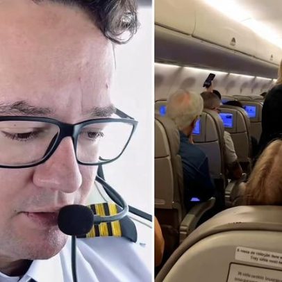 Piloto faz pregação durante voo para The Send Brasil