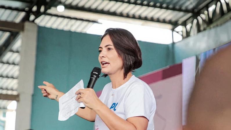 Michelle Bolsonaro (PL).