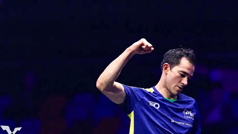 Hugo Calderano no WTT Champions de Frankfurt 2025 (Foto: World Table Tennis)