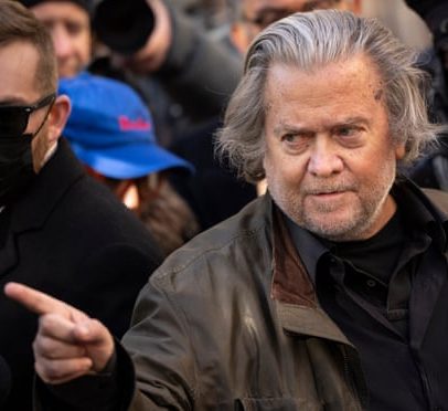DOJ de Trump solicita arquivamento do caso criminal de Steve Bannon