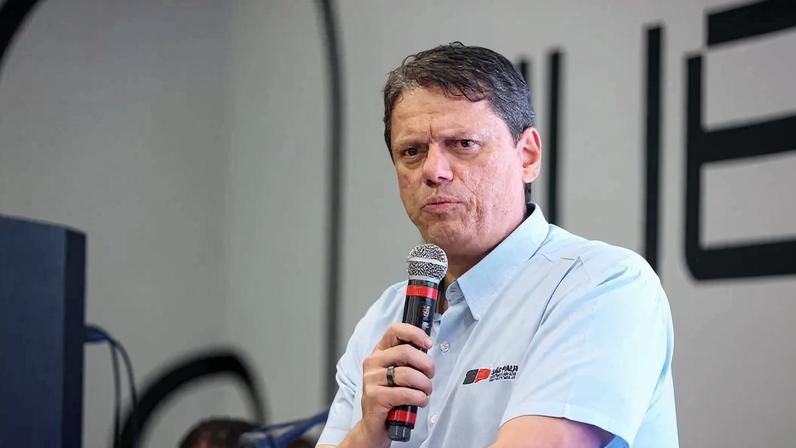 Tarcísio de Freitas, governador de SP. Foto: PAULO GUERETA/GOVSP