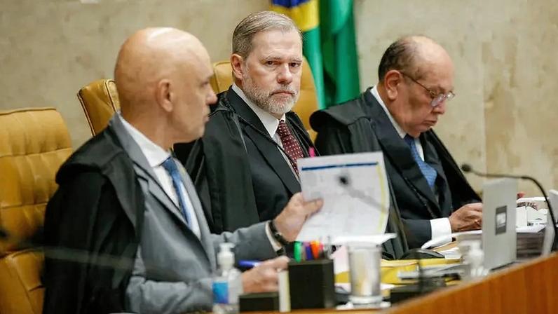 Supremo utilizou o título "nota oficial dos dez ministros do STF" para apoiar Toffoli, negar suspeição e comunicar que o relator pediu afastamento do caso. (Foto: Victor Piemonte/STF)