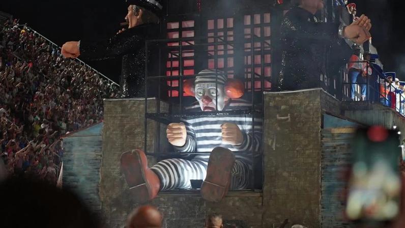 Carro alegórico da Acadêmicos de Niterói. (Foto: Bianca Santos | Riotur)