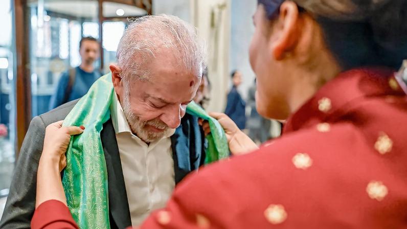 Lula chega à Índia; primeira agenda é cúpula sobre IA