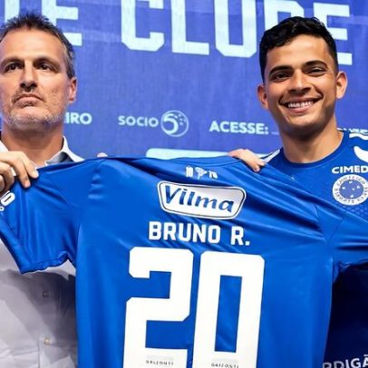 Bruno Rodrigues explica escolha da camisa 9 no Cruzeiro