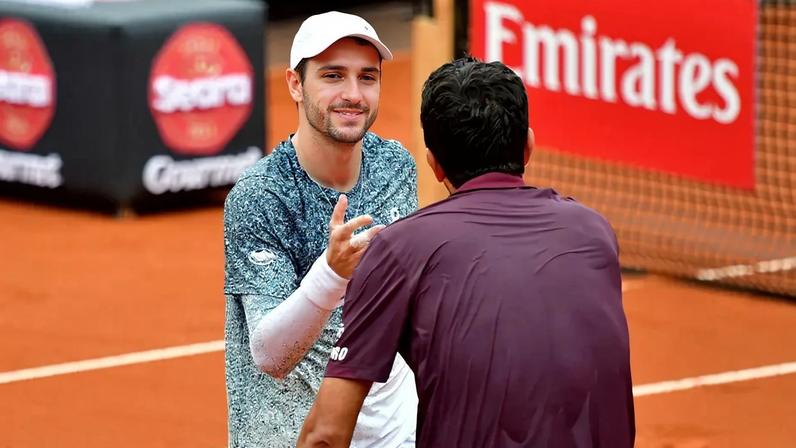 Torcedores reagem à atuação de João Fonseca na final do Rio Open