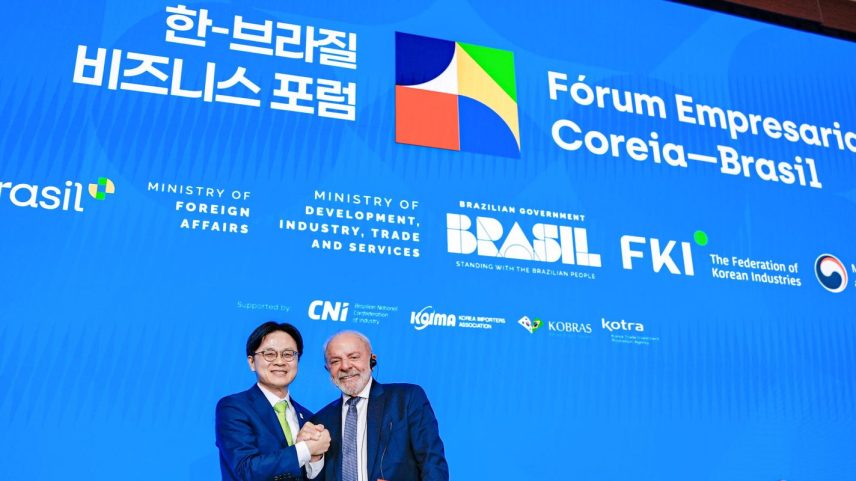23.02.2026 - Presidente da República, Luiz Inácio Lula da Silva, durante a sessão de encerramento do Encontro Empresarial Brasil-Coreia do Sul. Seul — República da Coreia