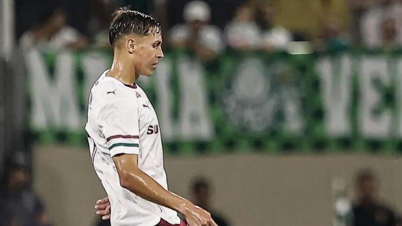 Bernal em ação em Palmeiras x Fluminense (Foto: Lucas Merçon/ Fluminense FC)