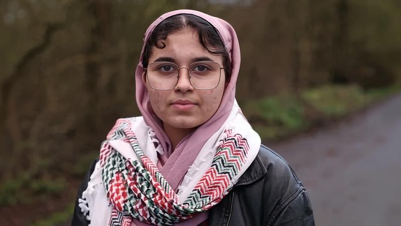 Fatema Rajwani said it was clear to the jury that ‘our only intention was to dismantle weapons being used in a genocide’. Photograph: Martin Godwin/The Guardian