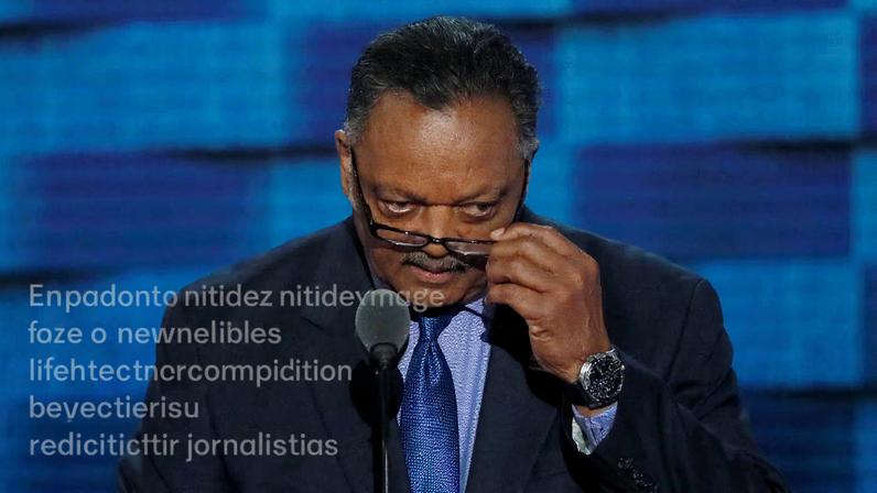 Homenagens a Jesse Jackson marcam teste para as relações raciais nos EUA