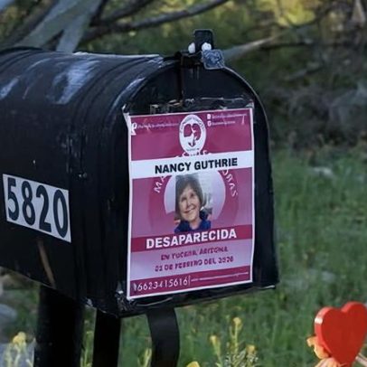 Savannah Guthrie oferece recompensa de US$ 1 milhão pela devolução de sua mãe