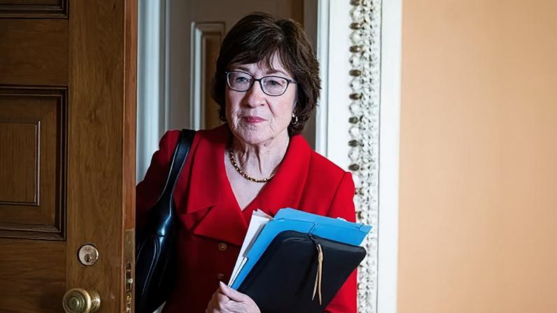 Senadora republicana de Maine, Susan Collins, lança campanha de reeleição