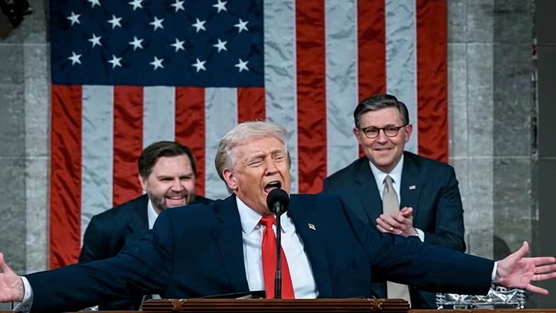 President Trump delivers the first State of the Union address of his second term.