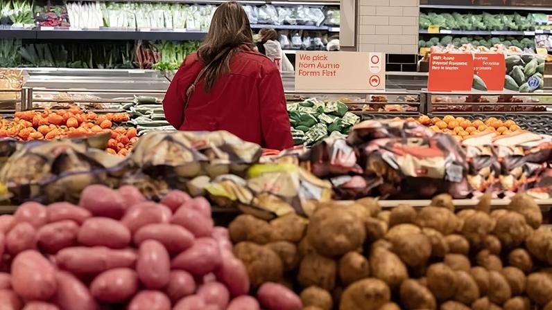 Preço por unidade de frutas e verduras na Austrália impacta clientes