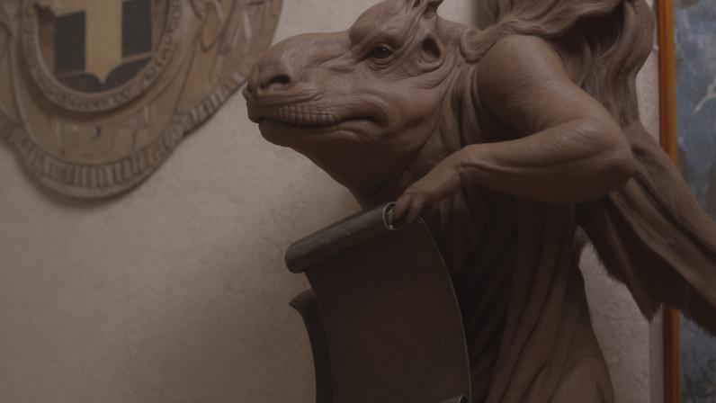 Anjo Meloni removido de quadro de igreja em Roma por ordem de sacerdote