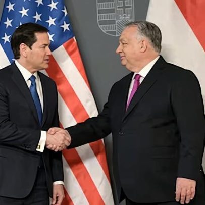 Rubio demonstra apoio dos EUA a Orbán em Budapeste antes de eleições de abril