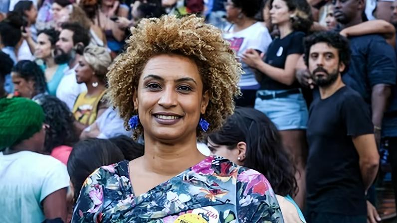 La concejala Marielle Franco, fotografiada en Río de Janeiro, dos meses antes de ser asesinada en 2018 en esa ciudad.