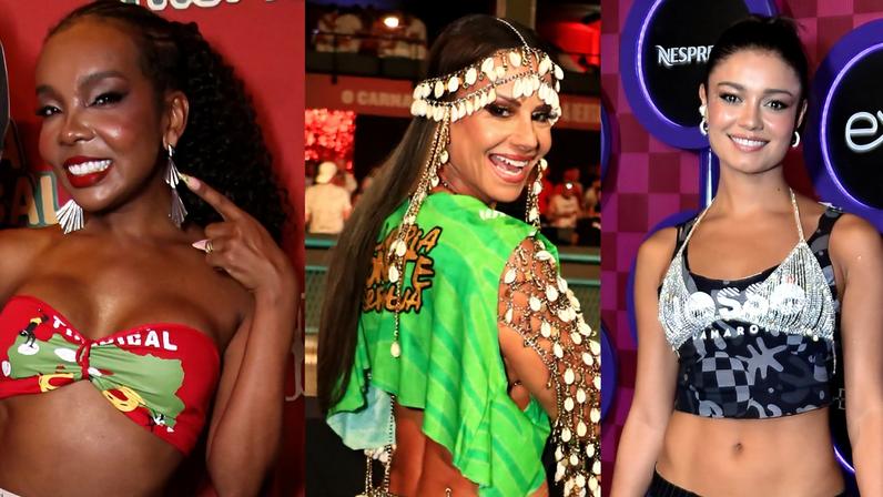Abadá customizado 2026: 20 fotos de famosas em camarotes de Carnaval