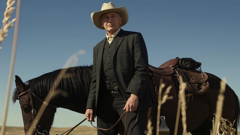 Harrison Ford as Jacob Dutton in Paramount’s 1923.