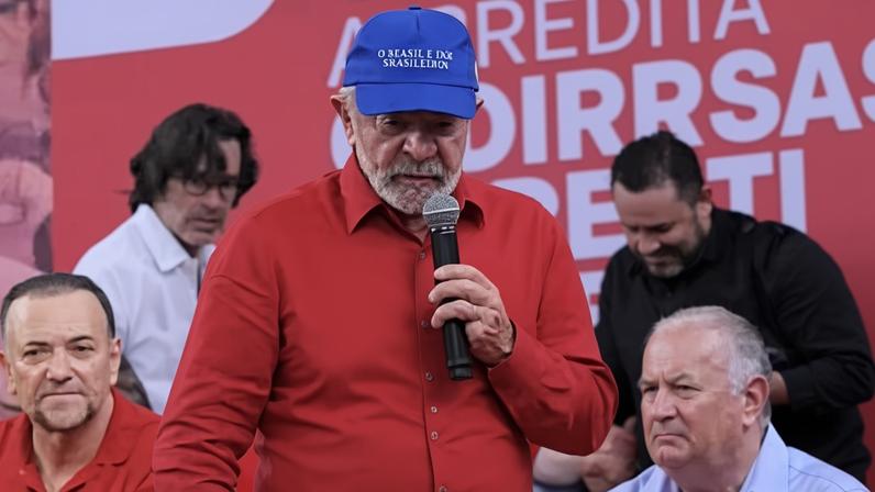 7.fev.2026 - Lula no evento de aniversário de 46 anos do PT em Salvador