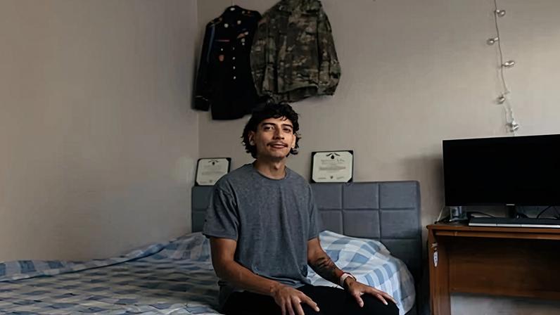 George Retes was arrested on his way to his job as a security guard at a farm in Ventura county, California.