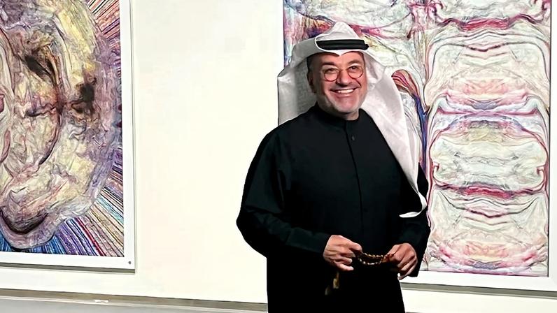 Tariq Al Jaidah explica seu método para adquirir arte: só compra o que gosta