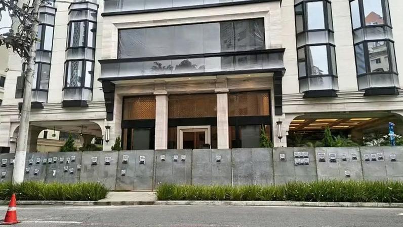 Sede do Banco Master, em São Paulo — Foto: Getty Images via BBC