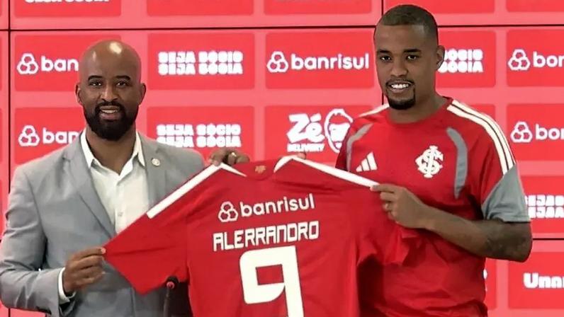 Alerrandro, novo atacante do Internacional
