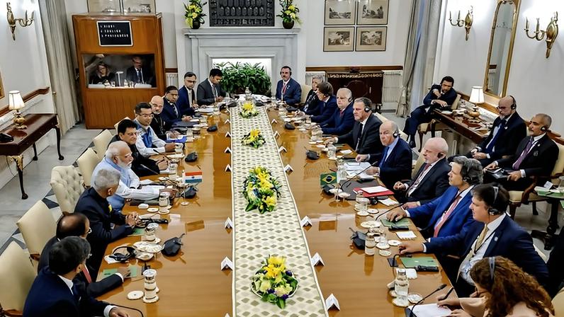 Brasil e Índia fortalecem relações bilaterais em agenda oficial