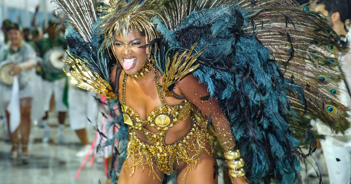 Iza brilhou no ensaio técnico da Imperatriz Leopoldinense neste domingo, 8 de fevereiro de 2026