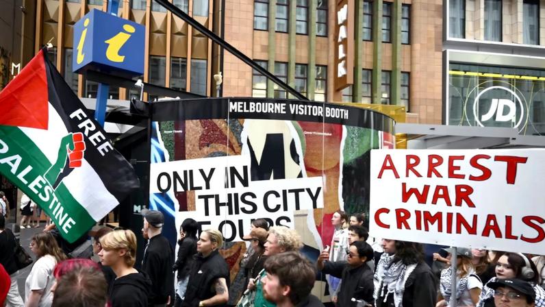 Manifestación este lunes en Melbourne contra la visita de Herzog.