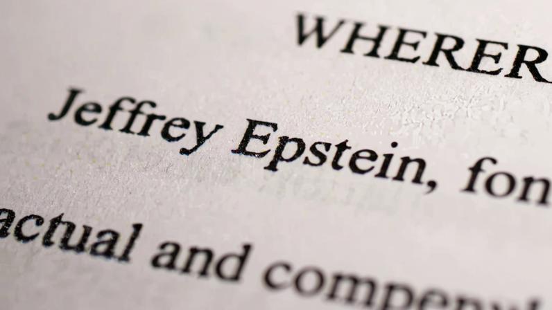 Newly-released documents from disgraced late financier and sex offender Jeffrey Epstein, referencing court cases against him, are seen in this handout released by the U.S. Justice Department...