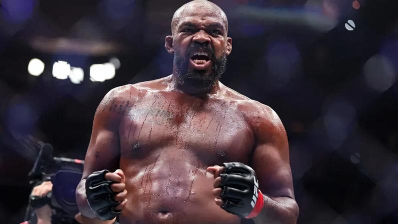 Jon Jones quer voltar da aposentadoria no UFC da Casa Branca (Foto: Sarah Stier/AFP)