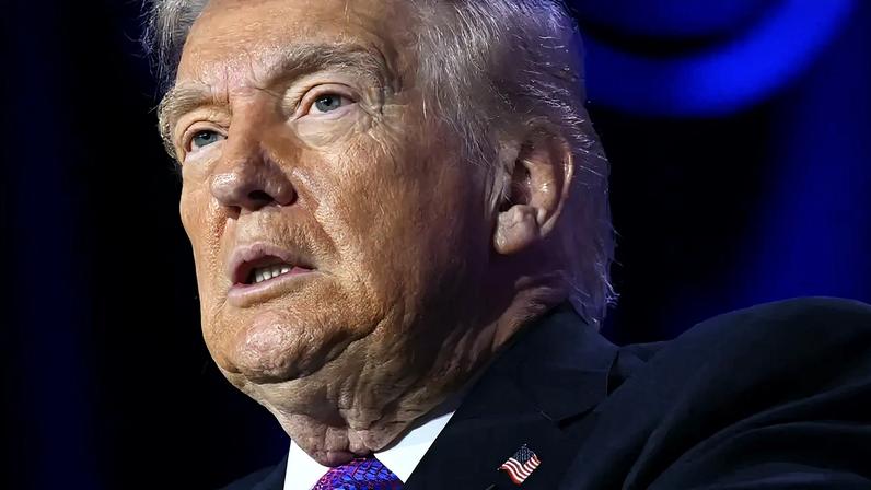 O presidente dos EUA, Donald Trump, discursa no Café da Manhã Nacional de Oração, em Washington, em 5 de fevereiro de 2026. (Foto: Saul Loeb/AFP)
