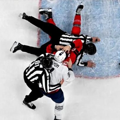 Estrela da NHL e francês se envolvem em confronto na Olimpíada de Inverno