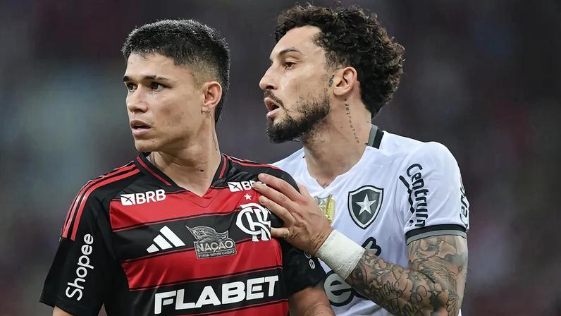 Botafogo e Flamengo farão clássico no Campeonato Carioca (Foto: Thiago Ribeiro/AGIF/GazetaPress)