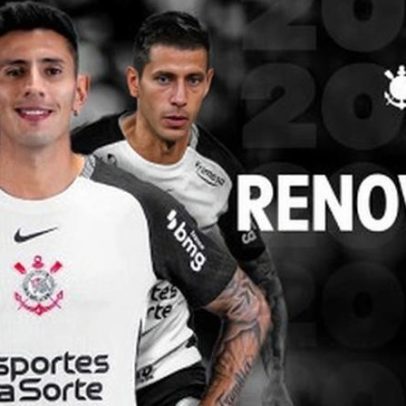 Corinthians anuncia renovação contratual com Fabrizio Angileri