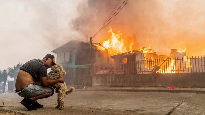 Estudo liga mudanças climáticas a incêndios devastadores na Argentina e Chile