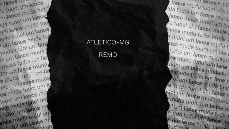 Atlético x Remo (Foto: Arte Lance!)