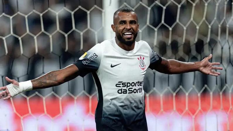 Alex Santana comemora gol pelo Corinthians (Foto: Rodrigo Coca/Ag. Corinthians)
