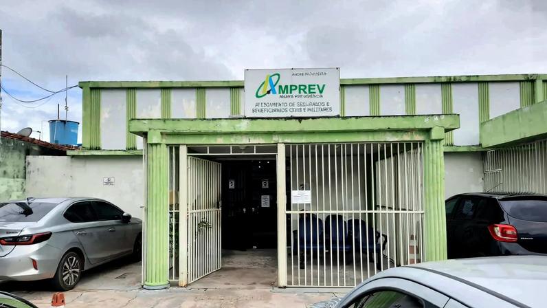 Sede da Amapá Previdência, que teve como presidente indicado de Alcolumbre (Foto: Wedson Castro/Assessoria de imprensa Amprev)