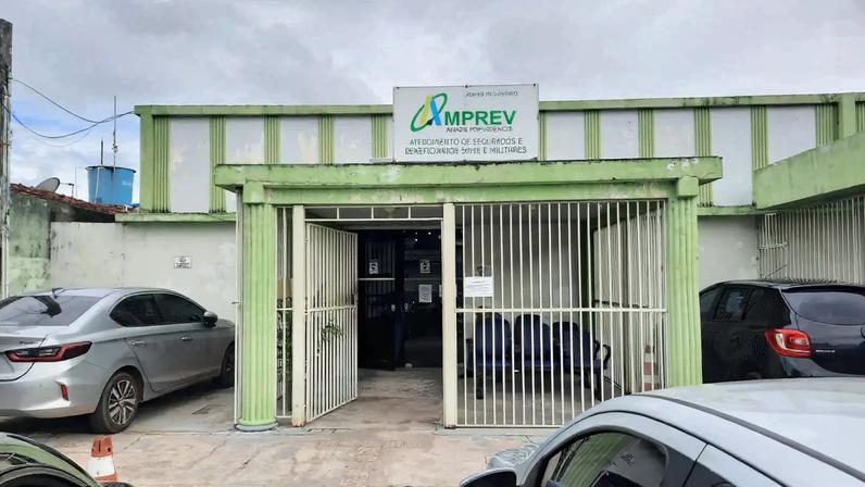 Sede da Amapá Previdência que teve como presidente, indicado de Alcolumbre. (Foto: Wedson Castro/Assessoria de imprensa Amprev)