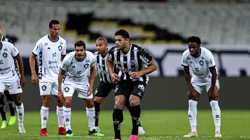 Atlético x Remo, terceira fase da Copa do Brasil 2021 (Foto: Pedro Souza / Atlético)