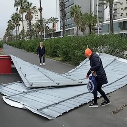 Tempestade Oriana coloca Castellón em alerta vermelho por rajadas de vento